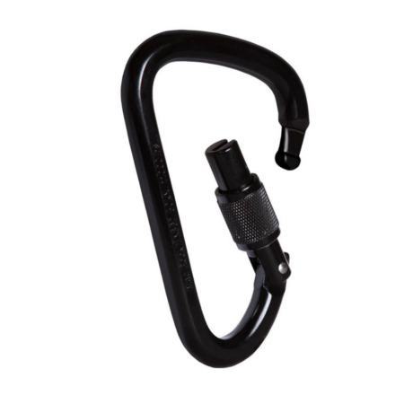 XL Steel Carabiner Screw Gate